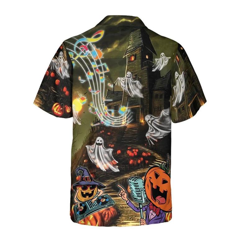 Music Night Halloween Hawaiian Shirt, Halloween Shirt For Men And Women - Perfect Gift For Lover, Friend, Family