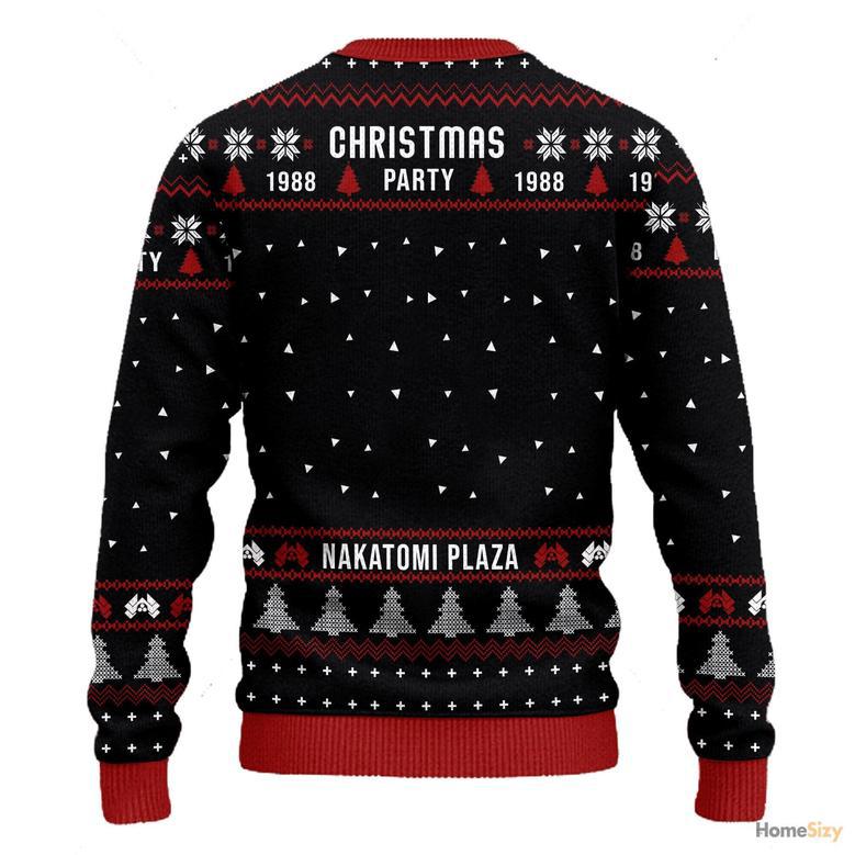 Nakatomi Plaza Ugly Christmas Sweater For Men And Women