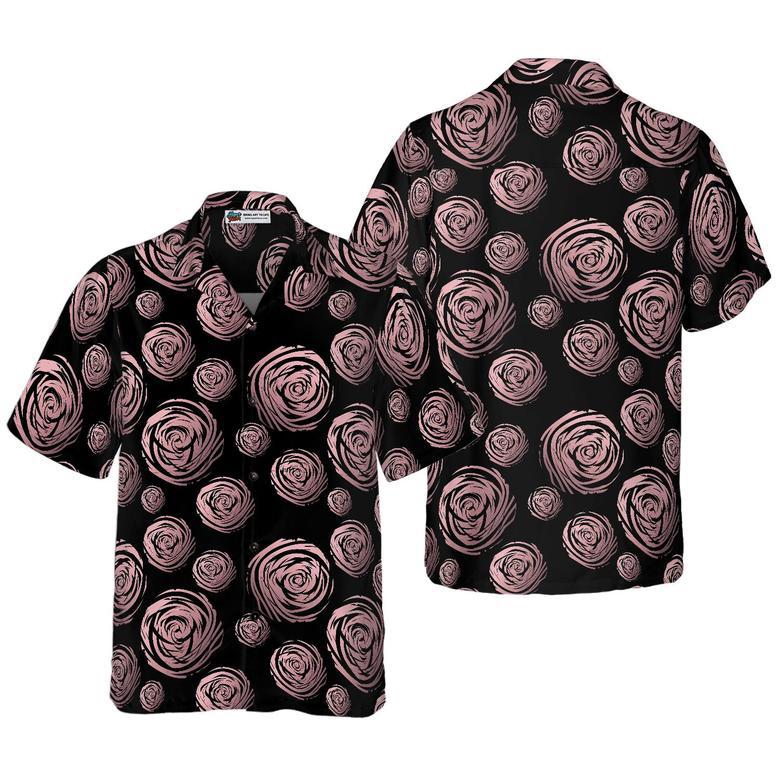 mens rose gold button down