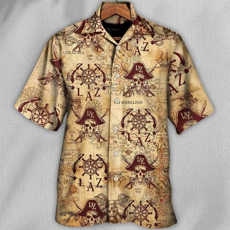 Skull Aloha Hawaiian Shirt For Summer - Skull Pirate Skull Pirates Style Lover Unique Hawaiian Shirt - Perfect Gift For Men, Women, Skull Lover