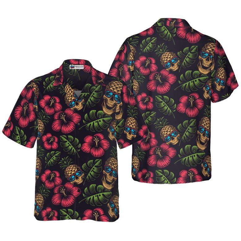 Tropical Flowers Men Hawaiian Shirt