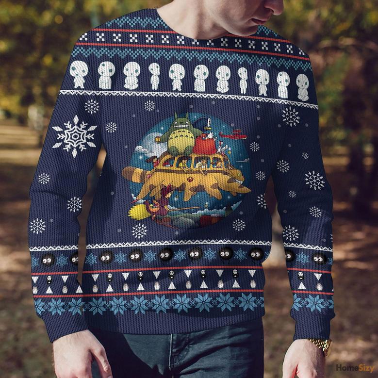 Totoro Custom Cosplay Ugly Sweater - Best Gift For Christmas