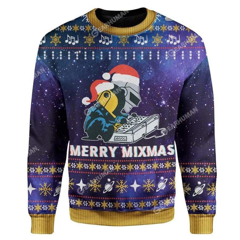 Xmas Star DJ Mixmas Ugly Sweater - Best Gift For Christmas