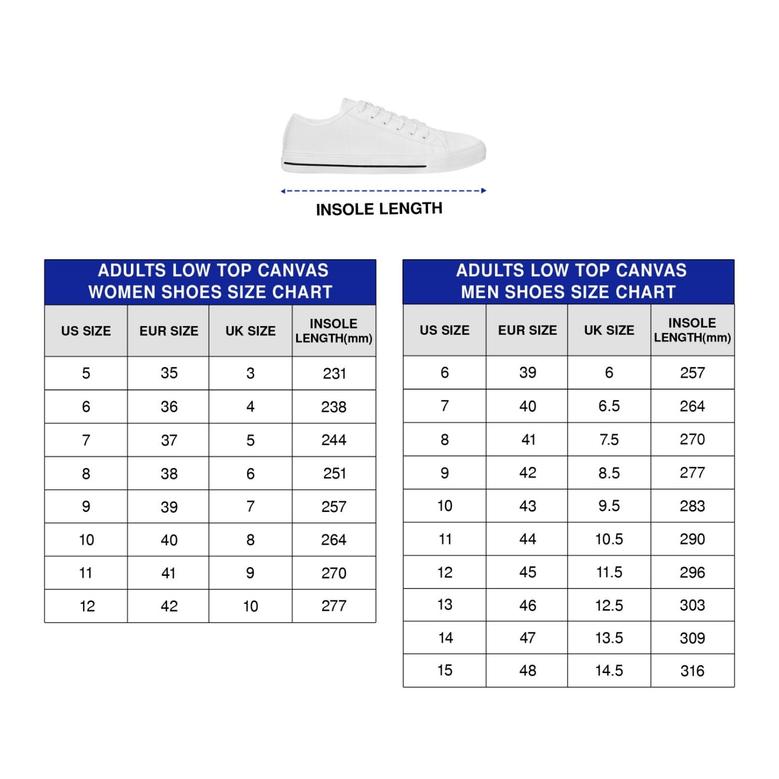 Air Force Aunt Licence Plate Low Top Canvas Shoes