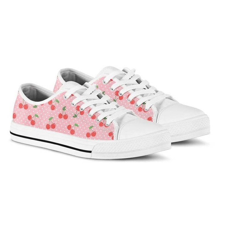 Cherry print shoes sale