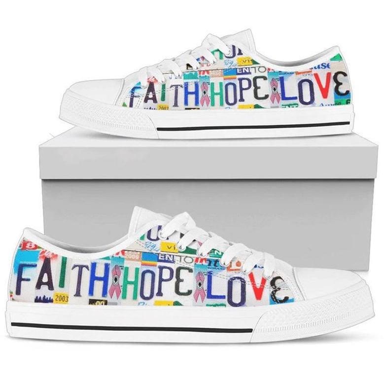 Faith Hope Love Low Top Shoes