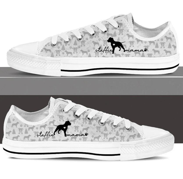 Staffordshire Bull Terrier Low Top Shoes Sneaker