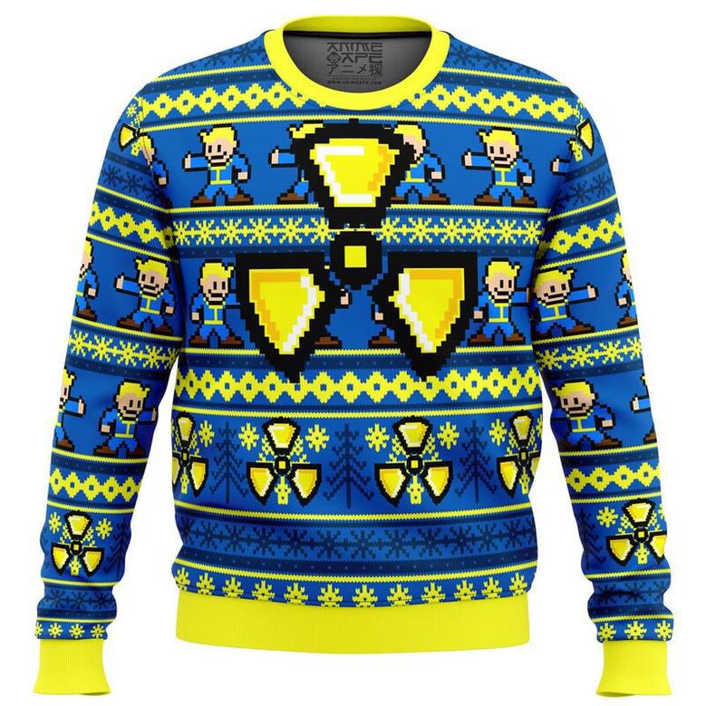 Fallout Ugly Christmas Sweater, Ugly Christmas Sweater For Men Women, ShopKetharses Shop