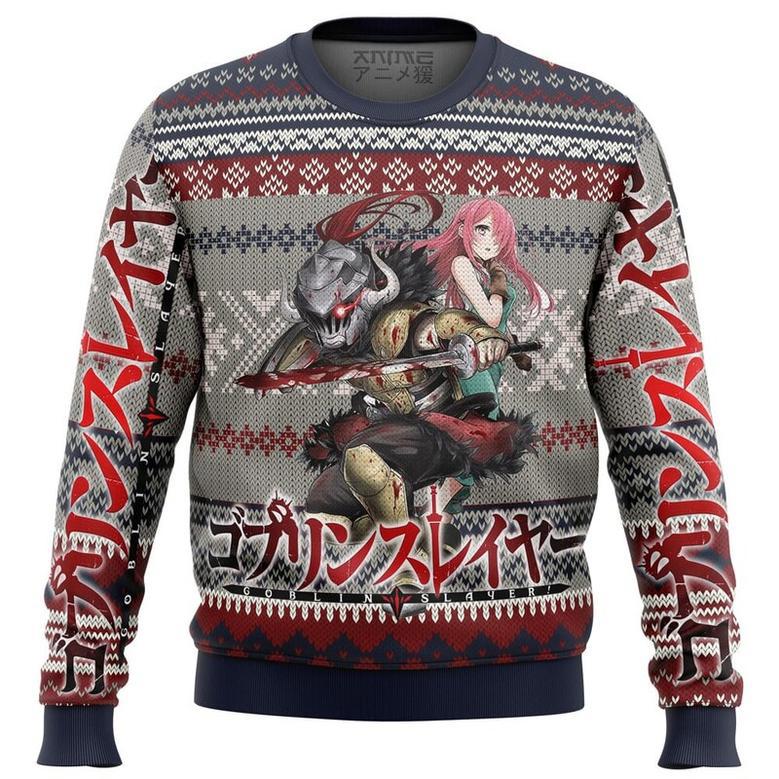 Goblin Slayer Alt Ugly Christmas Sweater, Ugly Christmas Sweater For Men Women, ShopKetharses Shop