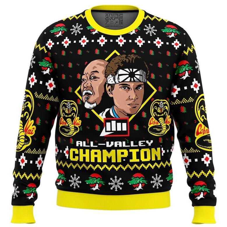 Karate Kid Christmas Ugly Christmas Sweater, Ugly Christmas Sweater For Men Women, ShopKetharses Shop