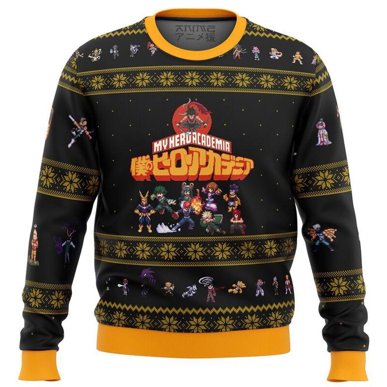 My Hero Academia Boku No Sprites Ugly Christmas Sweater, Ugly Christmas Sweater For Men Women