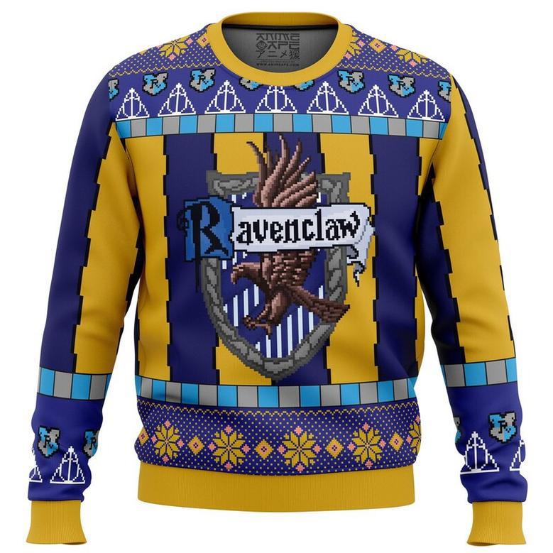 Ravenclaw Harry Potter Ugly Christmas Sweater, Ugly Christmas Sweater For Men Women