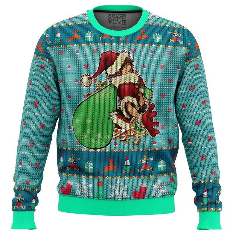 Santa Sora Kingdom Hearts Ugly Christmas Sweater, Ugly Christmas Sweater For Men Women