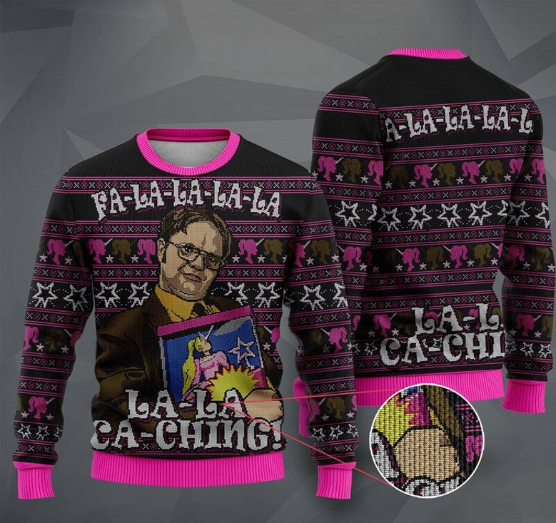 Dwight schrute ugly sweater hotsell