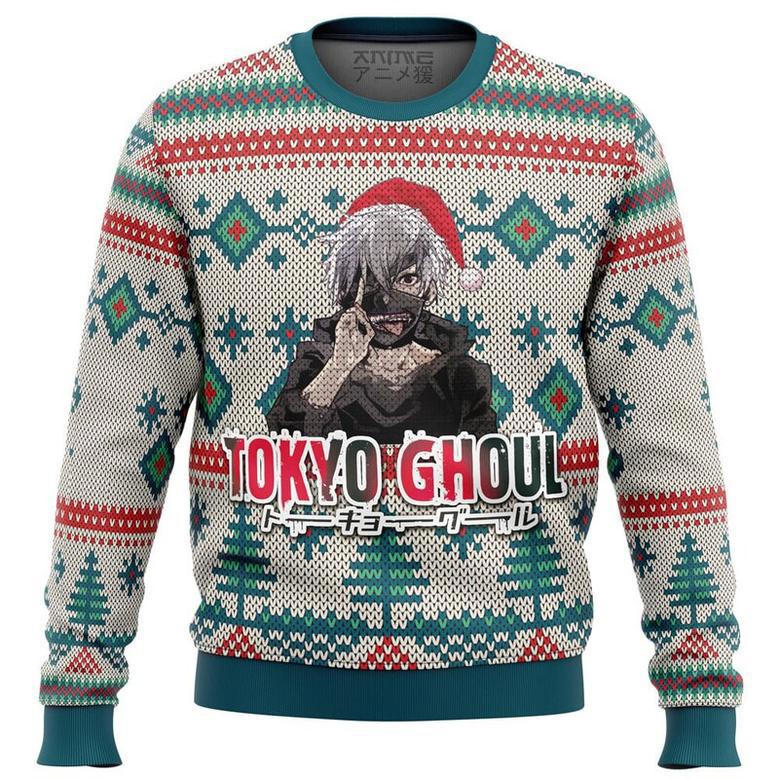 Tokyo Ghoul Alt Ugly Christmas Sweater, Ugly Christmas Sweater For Men Women, ShopKetharses Shop