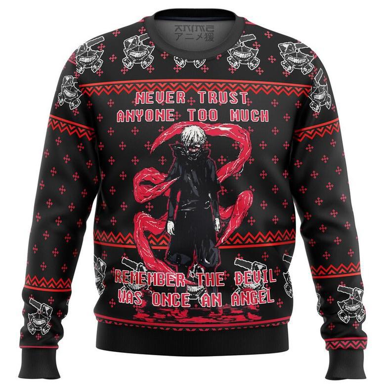 Tokyo Ghoul Trust Ugly Christmas Sweater, Ugly Christmas Sweater For Men Women, ShopKetharses Shop