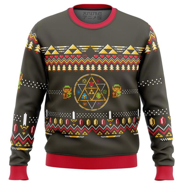 Zelda Rubies Ugly Christmas Sweater, Ugly Christmas Sweater For Men Women, ShopKetharses Shop