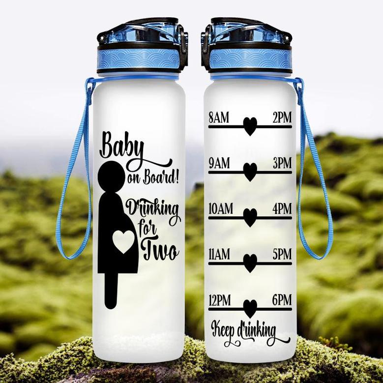 Baby Onboard Drinking For Two Hydro Tracking Bottle
