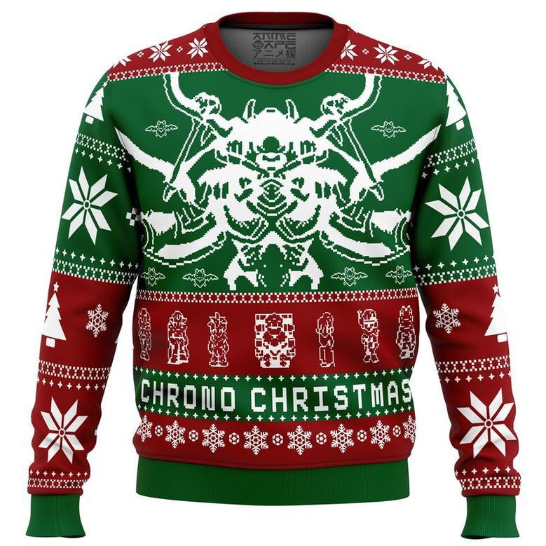 Chrono Trigger Chrono Christmas Ugly Christmas Sweater, Ugly Christmas Sweater For Men Women