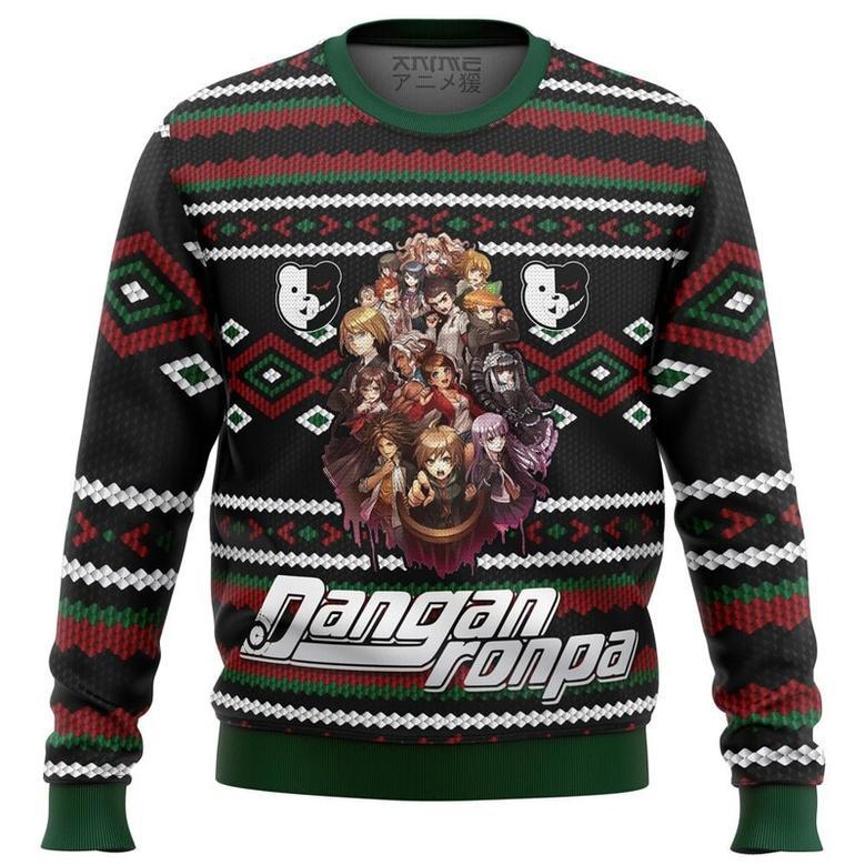 Danganronpa Alt Ugly Christmas Sweater, Ugly Christmas Sweater For Men Women, ShopKetharses Shop