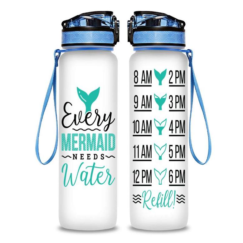 Every Mermaid Needs Water Hydro Tracking Bottle