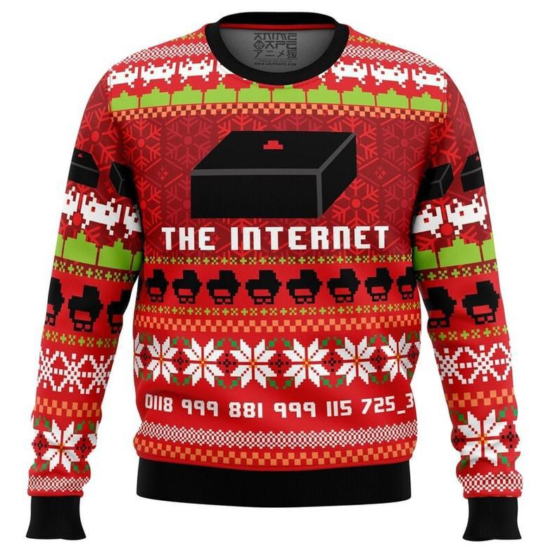 Great Reception The Internet Ugly Christmas Sweater, Ugly Christmas Sweater For Men Women