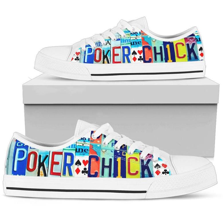 Poker Chick Low Top