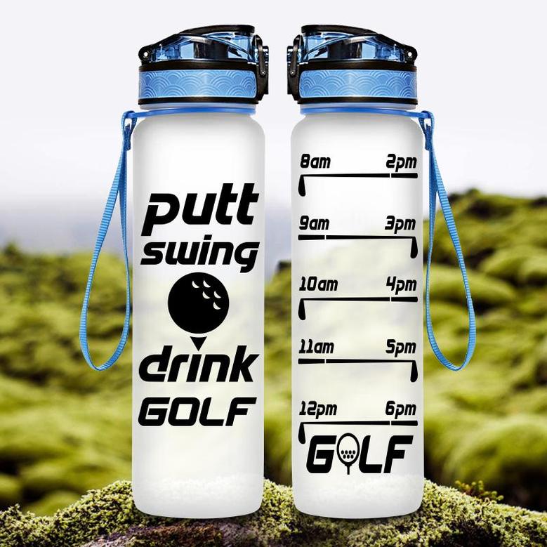 Putt Swing Drink Golf Hydro Tracking Bottle