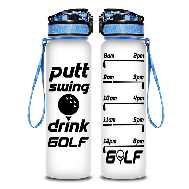 Putt Swing Drink Golf Hydro Tracking Bottle