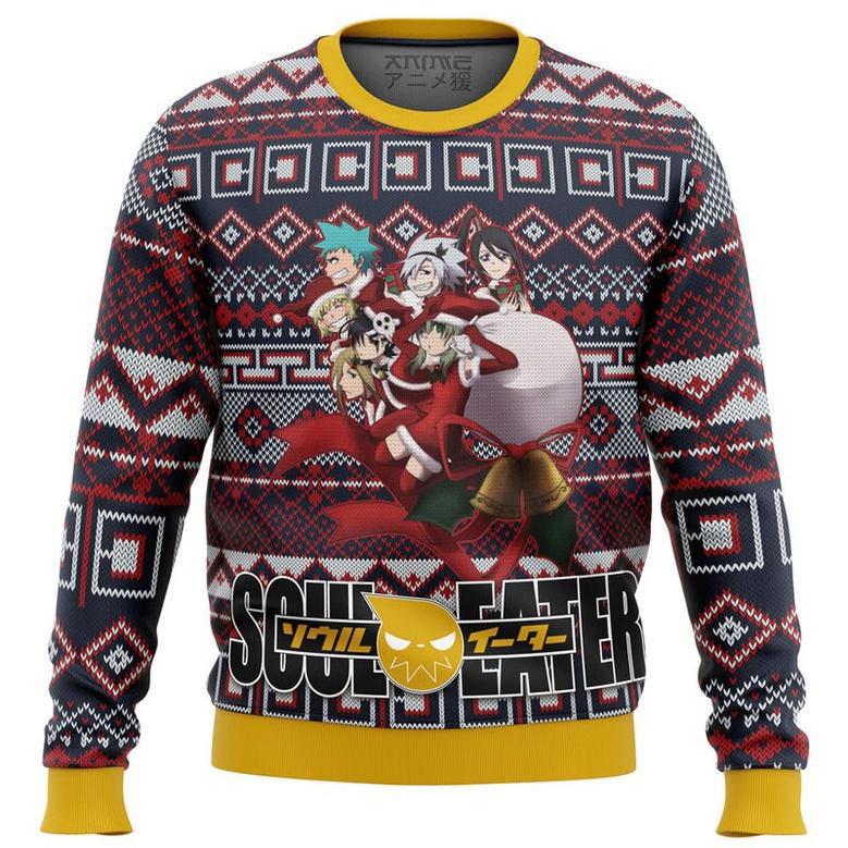 Soul Eater Alt Ugly Christmas Sweater, Ugly Christmas Sweater For Men Women, ShopKetharses Shop