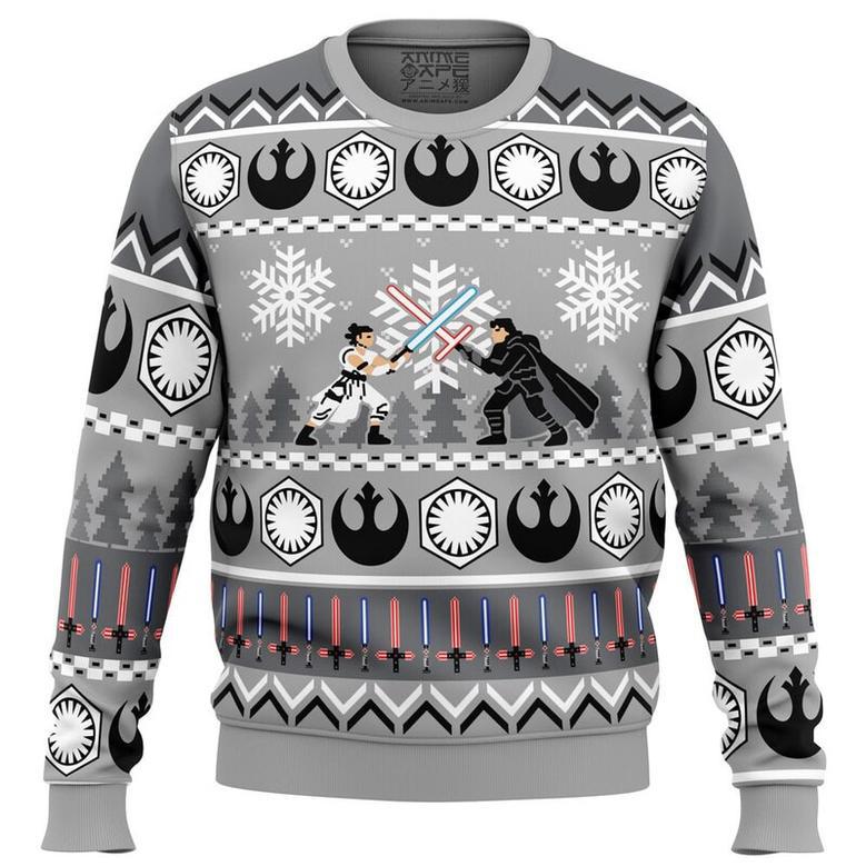 The Rise Of The Holidays Star Wars Ugly Christmas Sweater, Ugly Christmas Sweater For Men Women