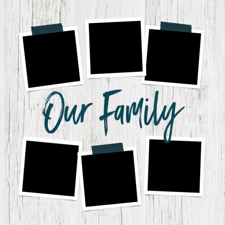 Custom Our Family Snapshots Photo Wood Panel | Custom Photo | Photo Gifts For Family | Personalized Family Wood Panel