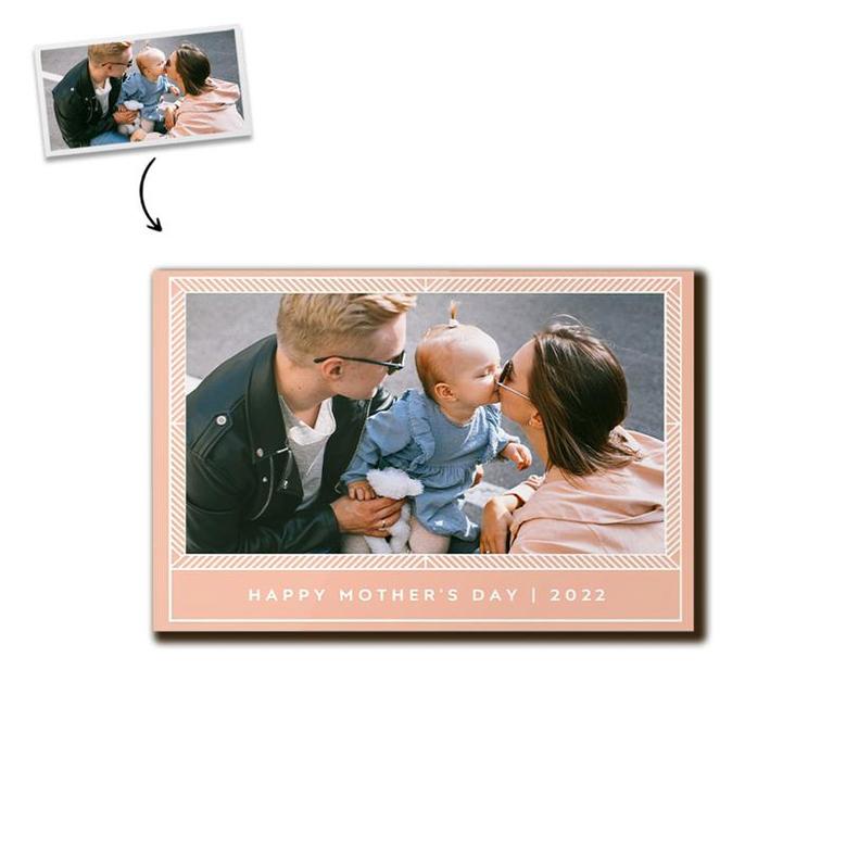 Custom Mothers Day Wishes Photo Wood Panel | Custom Photo | Photo Gifts For Mom | Personalized Mothers Day Wood Panel
