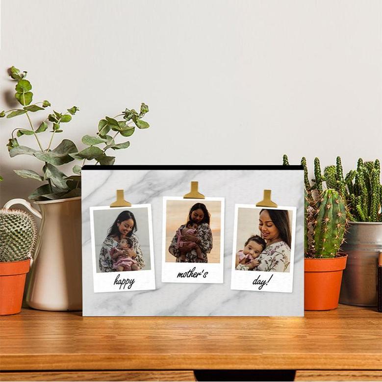 Custom Snapshots Photo Wood Panel | Custom Photo | Photo Gifts For Mom | Personalized Mothers Day Wood Panel