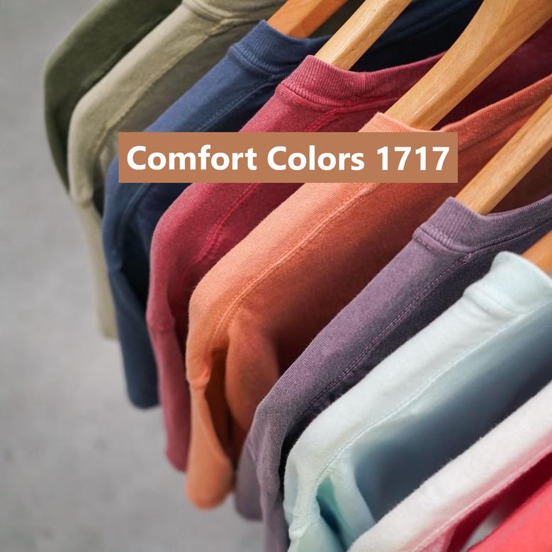 Custom Comfort Colors Shirt Personalized Text Oversized Shirt