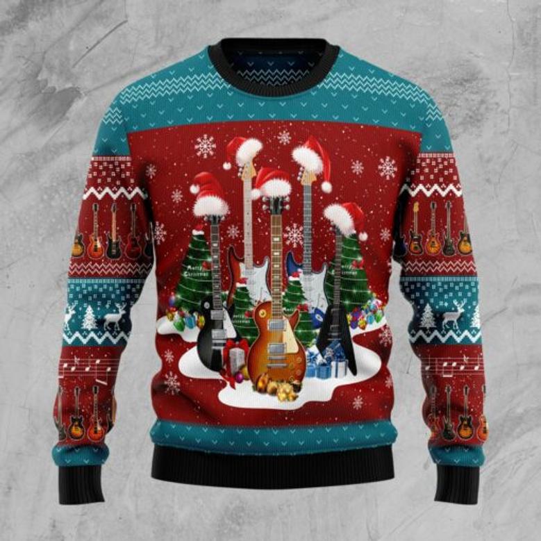 Guitar Christmas Ugly Christmas Sweater