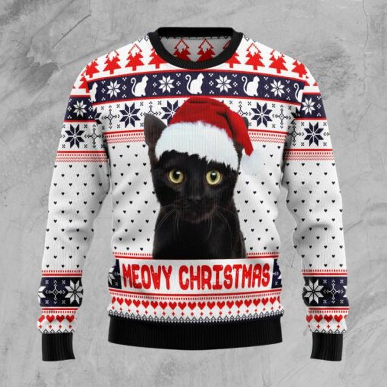 Meowy Christmas Ugly Christmas Sweater