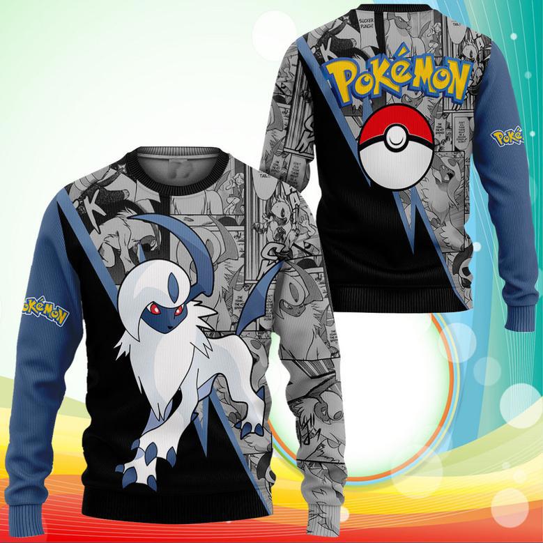 Absol Sweatshirt Anime Pokemon Sweater