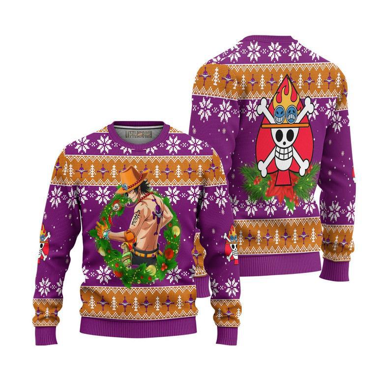 Ace One Piece Ugly Christmas Sweater