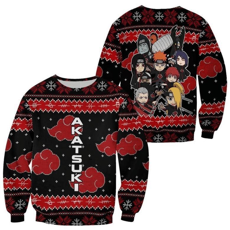 Akatsuki Naruto Anime Ugly Sweater