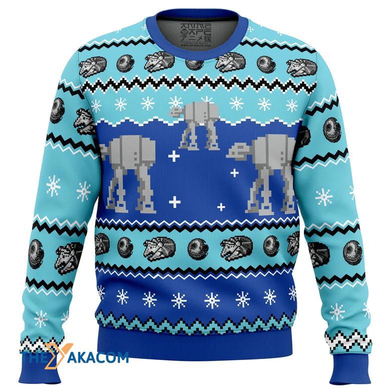 AT-AT Walker Gift For Fan Anime Christmas Ugly Sweater