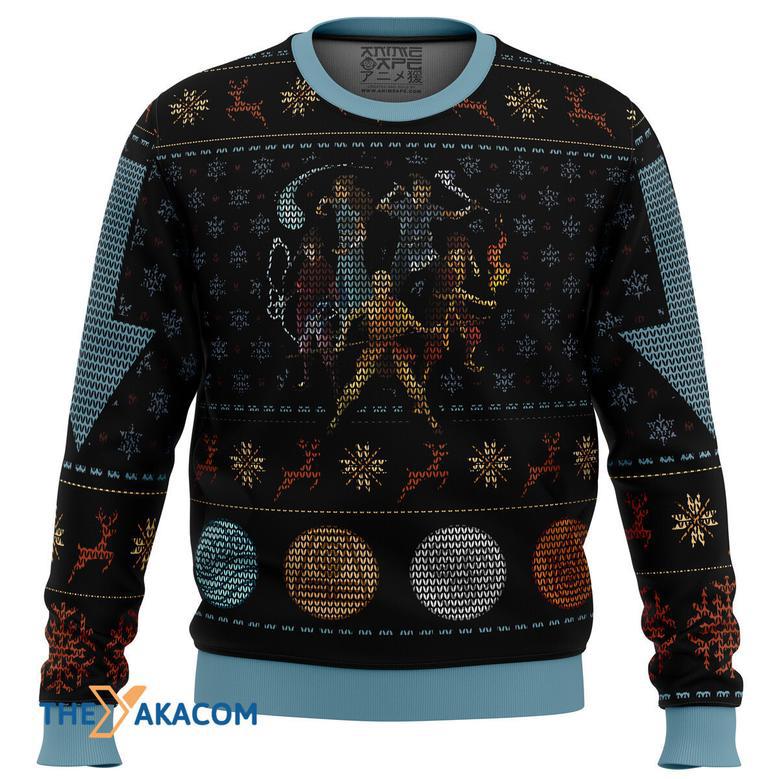 Avatar The Last Airbender Gift For Fan Anime Christmas Ugly Sweater