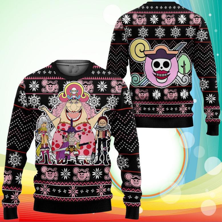 Big Mom Pirates Ugly Christmas Sweater Anime One Piece Xmas Gifts