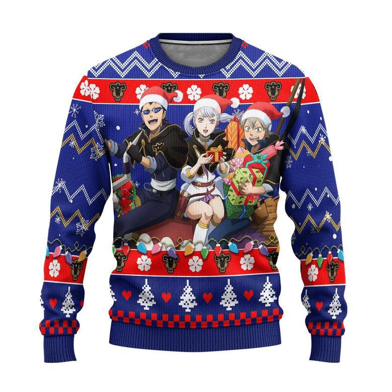 Black Clover Anime Ugly Sweater Gifts