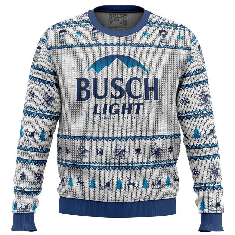 Busch Light Ugly Christmas Sweater