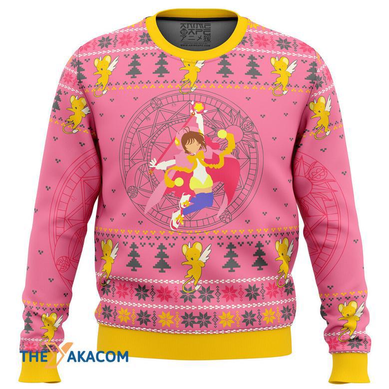 Cardcaptor Sakura Gift For Fan Anime Christmas Ugly Sweater