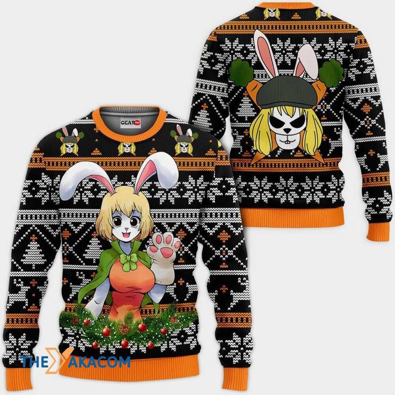 Carrot One Piece Anime Custom Gift For Fan Anime Christmas Ugly Sweater