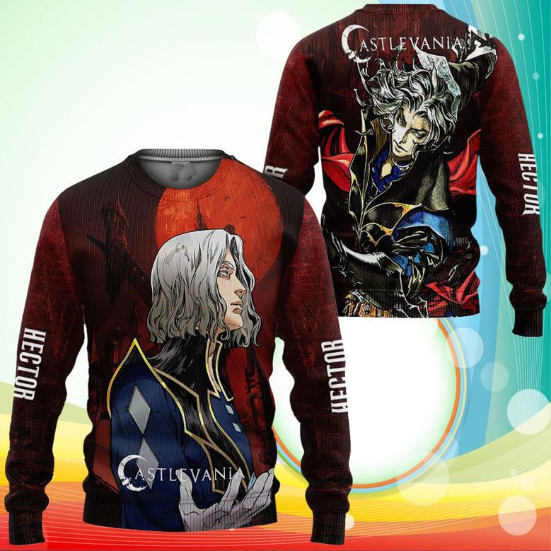 Castlevania Hector Sweatshirt Anime Merch Stores