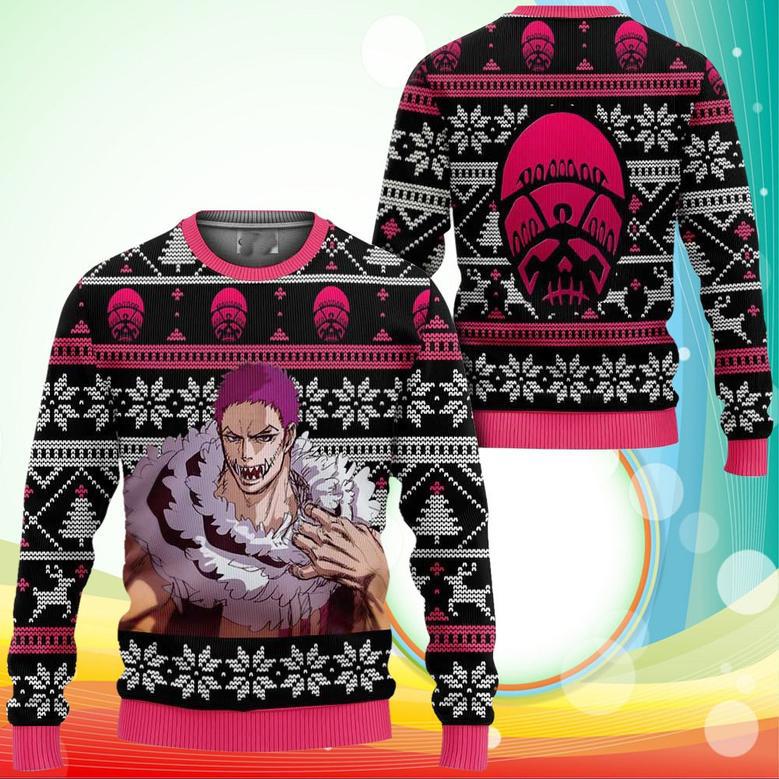 Charlotte Katakuri Ugly Christmas Sweater One Piece Anime Xmas Gifts