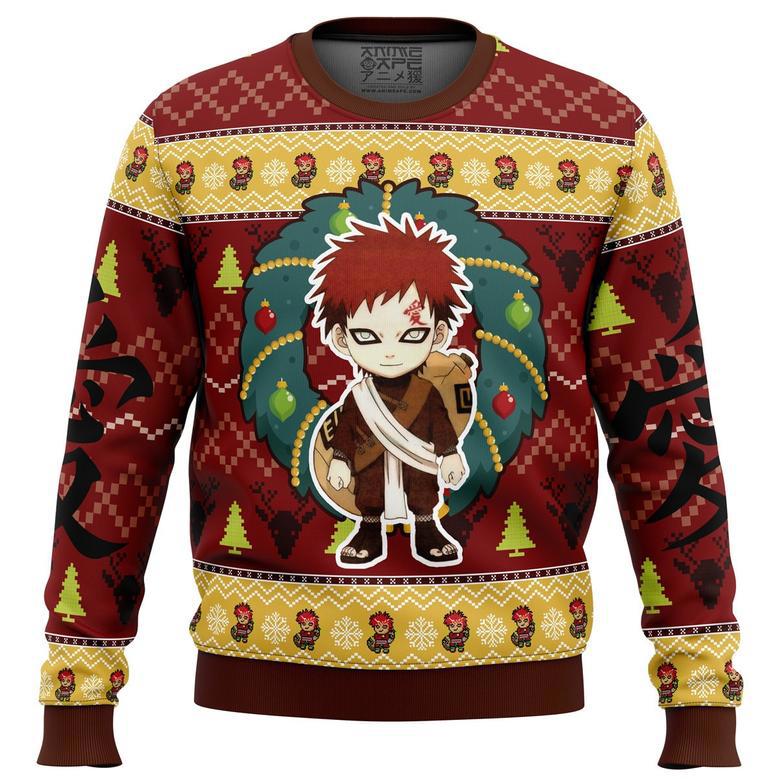 Chibi Gaara Naruto Ugly Christmas Sweater